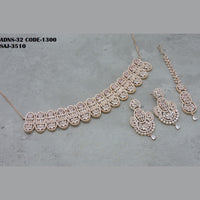 Soni Art Jewellery Ad Stone Necklace Set