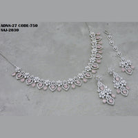 Soni Art Jewellery Ad Stone Necklace Set