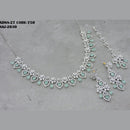 Soni Art Jewellery Ad Stone Necklace Set
