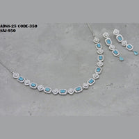 Soni Art Jewellery Ad Stone Necklace Set