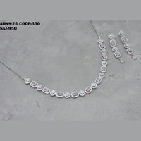 Soni Art Jewellery Ad Stone Necklace Set
