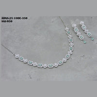 Soni Art Jewellery Ad Stone Necklace Set