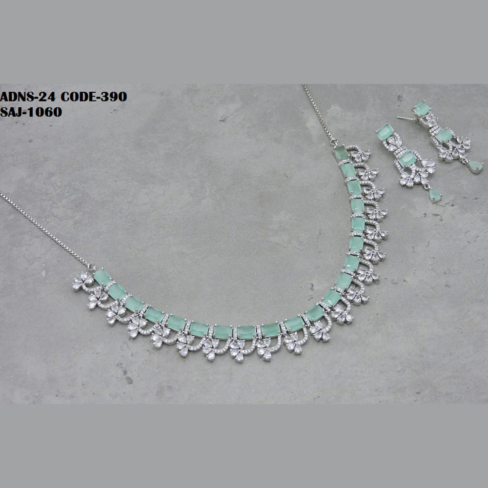 Soni Art Jewellery Ad Stone Necklace Set