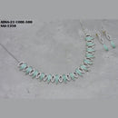 Soni Art Jewellery Ad Stone Necklace Set