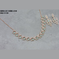 Soni Art Jewellery Ad Stone Necklace Set