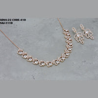 Soni Art Jewellery Ad Stone Necklace Set