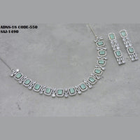 Soni Art Jewellery Ad Stone Necklace Set