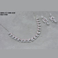 Soni Art Jewellery Ad Stone Necklace Set