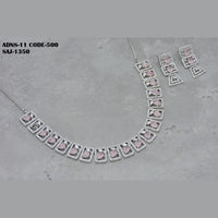 Soni Art Jewellery Ad Stone Necklace Set