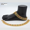 Soni Art Jewellery Gold Plated Crystal Stone Payal
