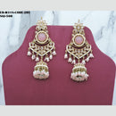Soni Art Jewellery Gold Plated Crystal Stone Jhumki Earrings