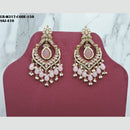 Soni Art Jewellery Gold Plated Crystal Stone Dangler Earrings