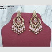 Soni Art Jewellery Gold Plated Crystal Stone Dangler Earrings