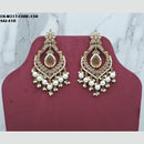 Soni Art Jewellery Gold Plated Crystal Stone Dangler Earrings
