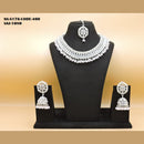 Soni Art Jewellery Gold Plated Crystal Stone Necklace Set