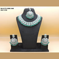 Soni Art Jewellery Gold Plated Crystal Stone Necklace Set