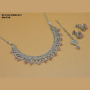 Soni Art Jewellery Gold Plated Crystal Stone Necklace Set