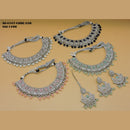 Soni Art Jewellery Gold Plated Crystal Stone Necklace Set