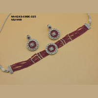 Soni Art Jewellery Kundan Choker necklace set