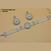 Soni Art Jewellery Kundan Choker necklace set