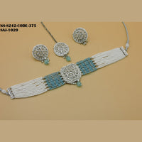 Soni Art Jewellery Kundan Choker necklace set