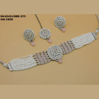 Soni Art Jewellery Kundan Choker necklace set