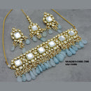 Soni Art Jewellery Kundan Choker Necklace Set