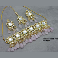 Soni Art Jewellery Kundan Choker Necklace Set