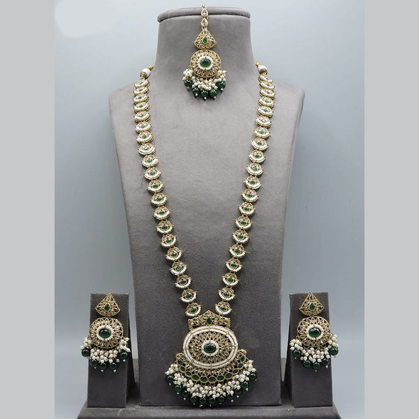 Soni Art Jewellery Gold Plated Long Necklace Set