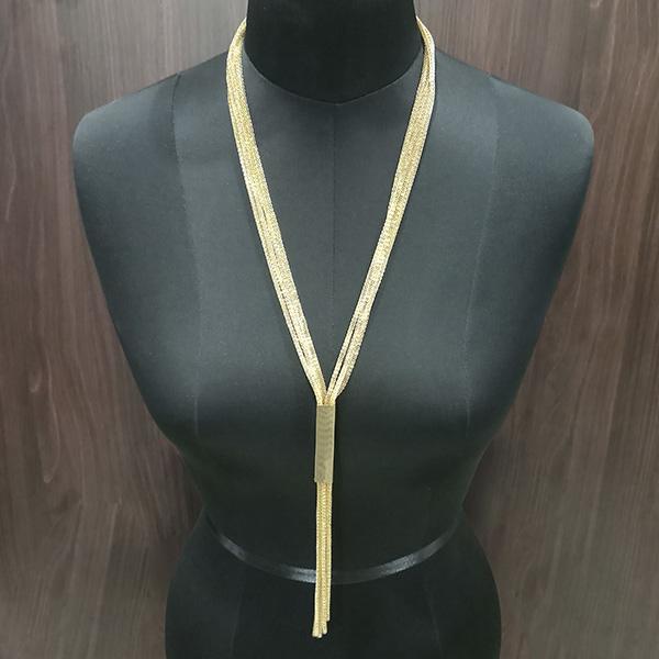 Urthn Gold Plated Statement Necklace - 1112013A