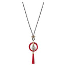 Urthn 2Tone Plated Tassel Statement Necklace - 1112501A