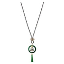 Urthn 2Tone Plated Tassel Statement Necklace - 1112501C