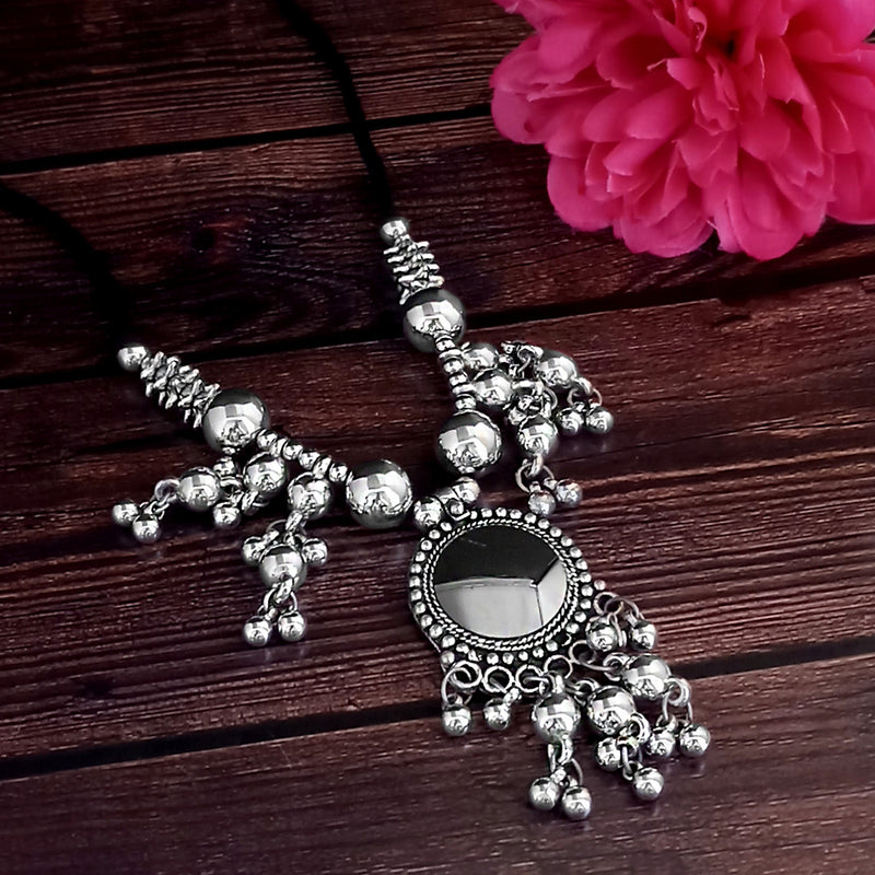 Jeweljunk Oxidised Plated Navratri Special Necklace