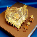 Kalyani Forming Gold Plated Traditional Designer Necklace & Earring Set