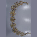 SNERA Gold Plated Kundan & Pearl  Sheeshphool / Headband For Women - 11151064