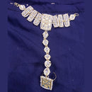 SNERA Gold Plated Kundan Stone Chain Hand Panja