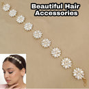 SNERA Gold Plated Kundan Sheeshphool / Headband For Women