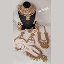 SNERA Gold Plated Pota  Stone Bridal Set