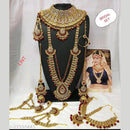 SNERA Gold Plated Pota  Stone Bridal Set