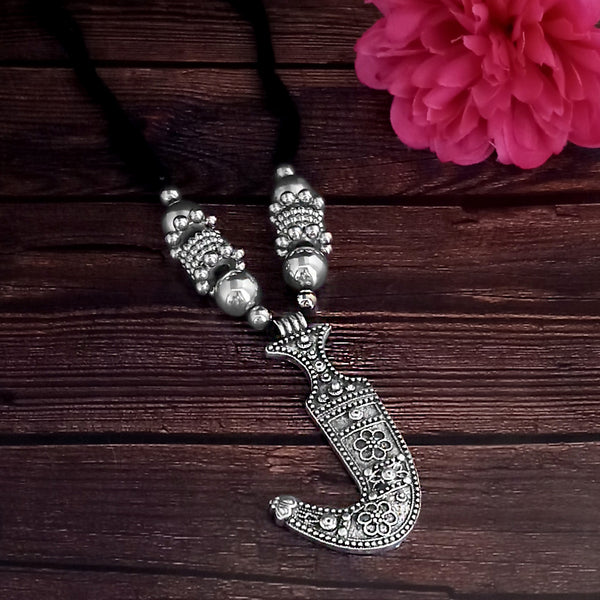 Jeweljunk Navratri Special Oxidised Necklace