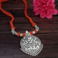 Jeweljunk Navratri Special Oxidised Plated Necklace