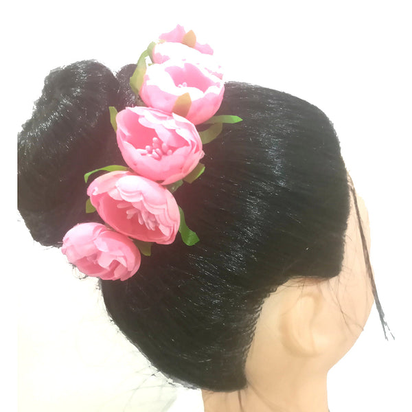 Kavyas Kreation Designer Floral Hair Brooch - 11191003PK