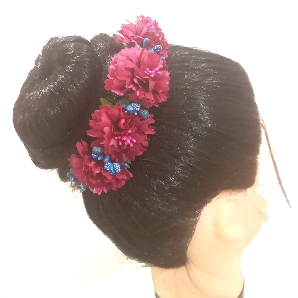 Kavyas Kreation Designer Floral Hair Brooch - 11191007PK