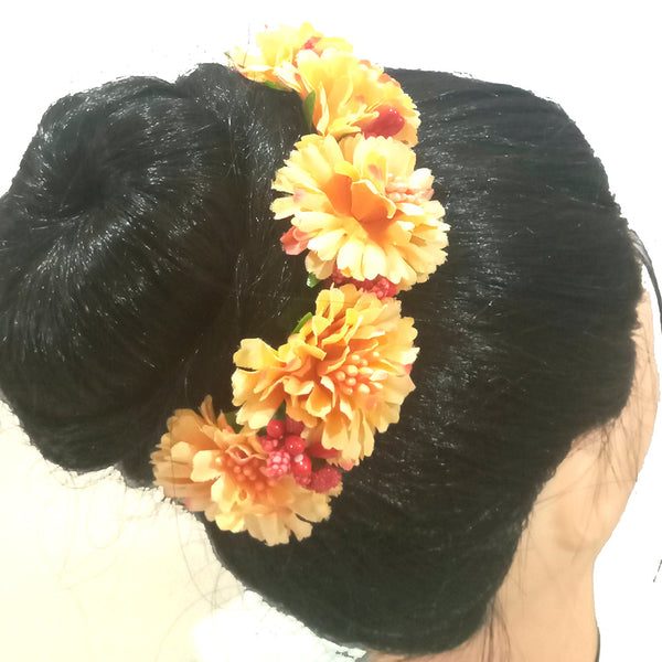 Kavyas Kreation Designer Floral Hair Brooch - 11191010GL