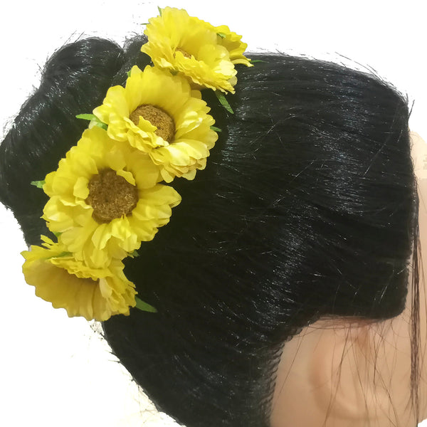 Kavyas Kreation Designer Floral Hair Brooch - 11191018YE