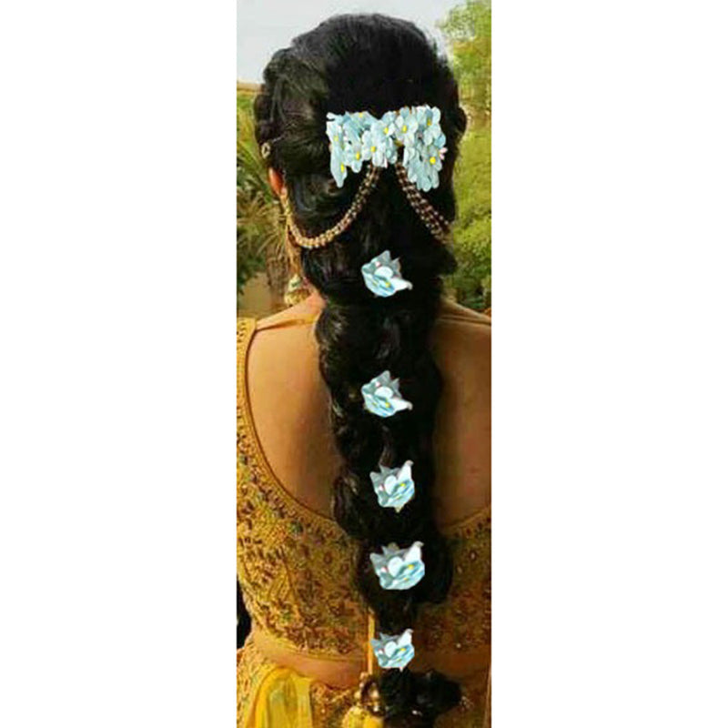 Kavyas Kreation Floral Hair Brooch