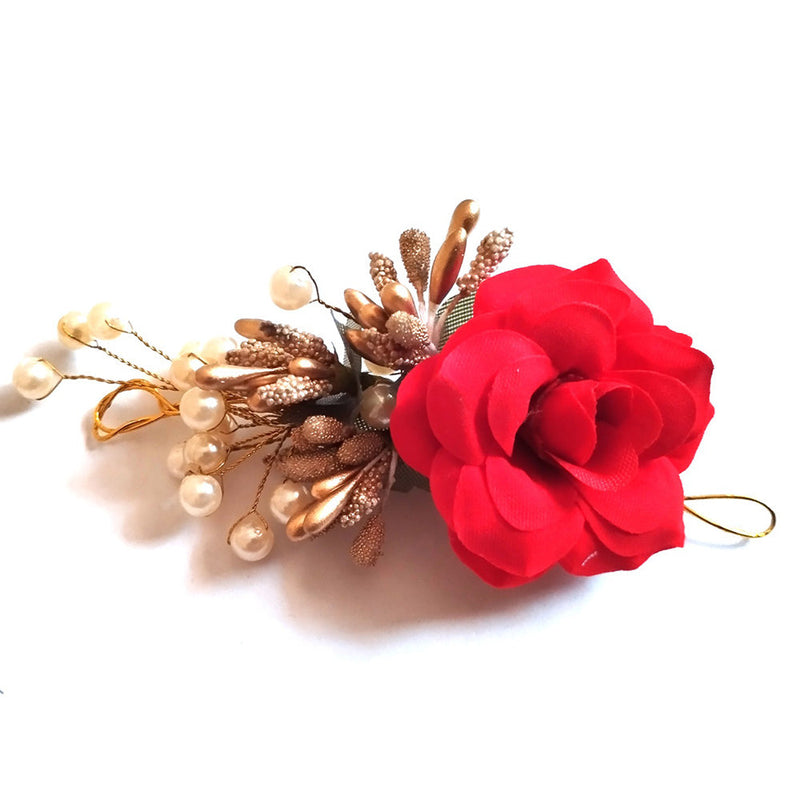 Kavyas Kreation Floral Hair Brooch