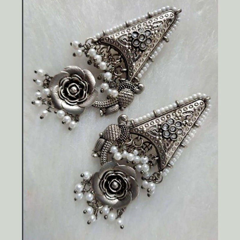 Deep Enterprises Oxidised Plated Dangler Earrings