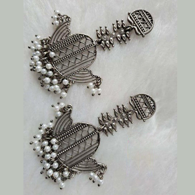 Deep Enterprises Oxidised Plated Dangler Earrings