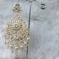 Deep Enterprises Gold Plated Dangler Earrings